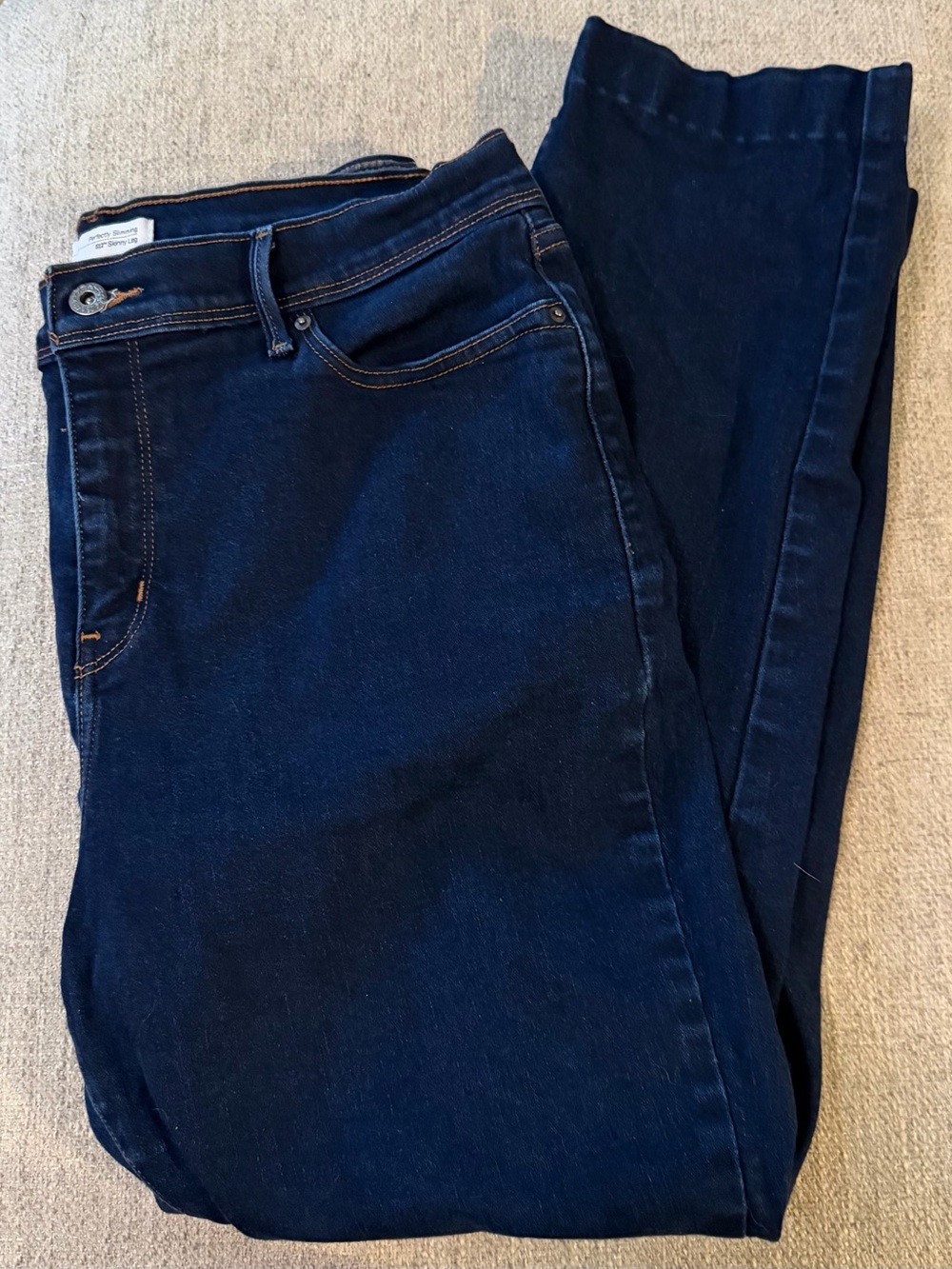 Levi's 512 Navy Skinny Jeans